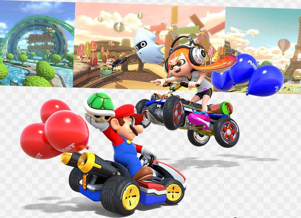 Planet Gates Random Cover Mario Kart 8 Deluxe Bundle (Game + Booster Course Pass) Nintendo Switch Game Deals 100% Original Physical Game Card for Switch