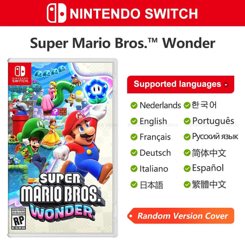 Planet Gates Random Cover / Russian Federation Super Mario Bros. Wonder Nintendo Switch Game Deals 100% Official Original Physical Game Card Action Genre for Switch OLED Lite