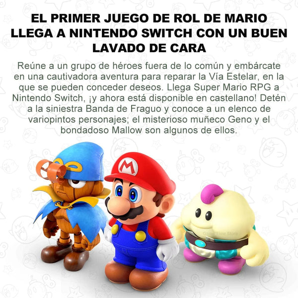 Planet Gates Random Cover Super Mario RPG Nintendo Switch Game Deals 100% Original Official Physical Game Card Adventure and RPG Genre 1 Player for Switch