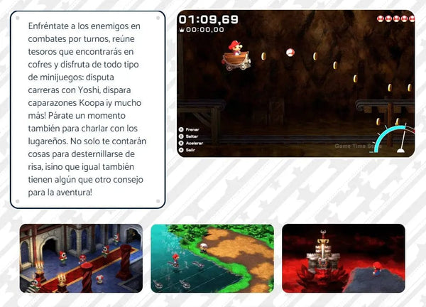 Planet Gates Random Cover Super Mario RPG Nintendo Switch Game Deals 100% Original Official Physical Game Card Adventure and RPG Genre 1 Player for Switch