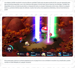 Planet Gates Random Cover Super Mario RPG Nintendo Switch Game Deals 100% Original Official Physical Game Card Adventure and RPG Genre 1 Player for Switch