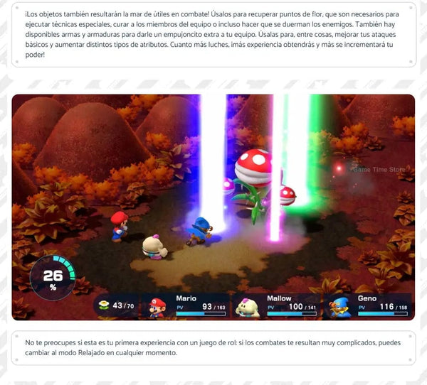 Planet Gates Random Cover Super Mario RPG Nintendo Switch Game Deals 100% Original Official Physical Game Card Adventure and RPG Genre 1 Player for Switch