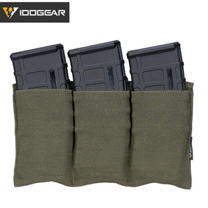 Planet Gates Ranger Green / CHINA IDOGEAR 5.56 Magazine Pouch Tactical Fast Draw MOLLE Mag Pouch Carrier Triple Open Top 3555