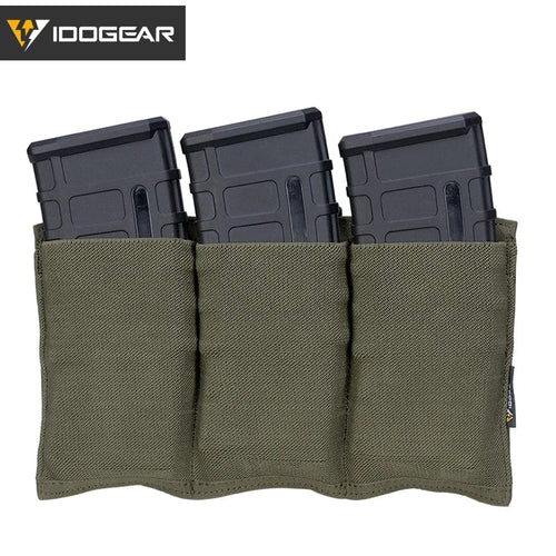 Planet Gates Ranger Green / CHINA IDOGEAR 5.56 Magazine Pouch Tactical Fast Draw MOLLE Mag Pouch Carrier Triple Open Top 3555