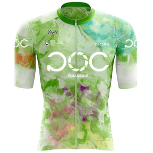 Planet Gates RAUDAX POC New Men's Cycling Set Road Bicycle Breathable Cycling Suit Bib Shorts Cycling Set Summer Cycling Team Training Suit