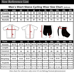 Planet Gates RAUDAX POC New Men's Cycling Set Road Bicycle Breathable Cycling Suit Bib Shorts Cycling Set Summer Cycling Team Training Suit