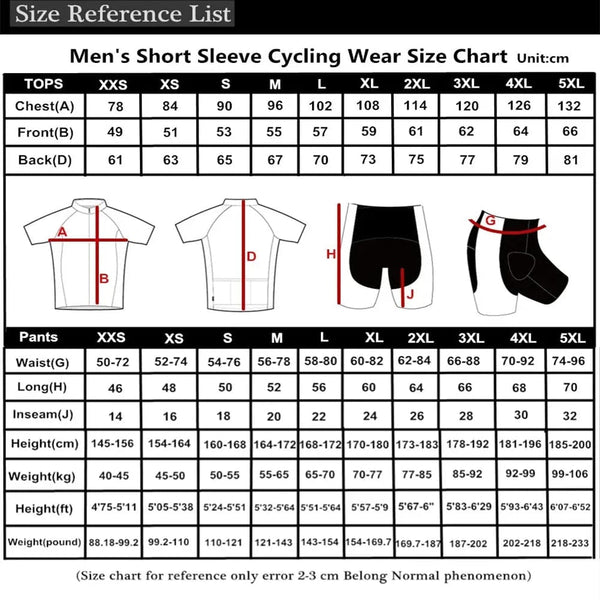 Planet Gates RAUDAX POC New Men's Cycling Set Road Bicycle Breathable Cycling Suit Bib Shorts Cycling Set Summer Cycling Team Training Suit
