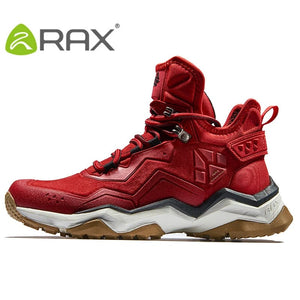 Planet Gates RAX Men Hiking Shoes Mid-top Waterproof Outdoor Sneaker Men Leather Trekking Boots Trail Camping Climbing Hunting Sneakers Women