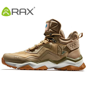 Planet Gates RAX Men Hiking Shoes Mid-top Waterproof Outdoor Sneaker Men Leather Trekking Boots Trail Camping Climbing Hunting Sneakers Women