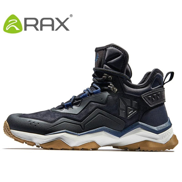 Planet Gates RAX Men Hiking Shoes Mid-top Waterproof Outdoor Sneaker Men Leather Trekking Boots Trail Camping Climbing Hunting Sneakers Women