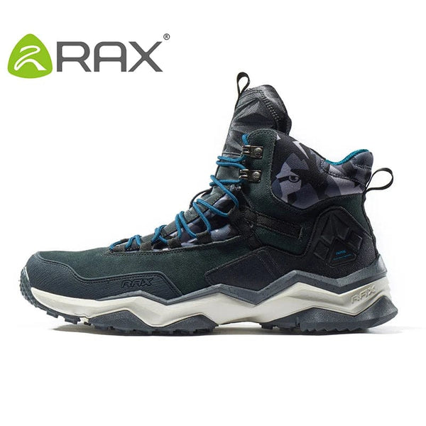 Planet Gates RAX Men Hiking Shoes Mid-top Waterproof Outdoor Sneaker Men Leather Trekking Boots Trail Camping Climbing Hunting Sneakers Women
