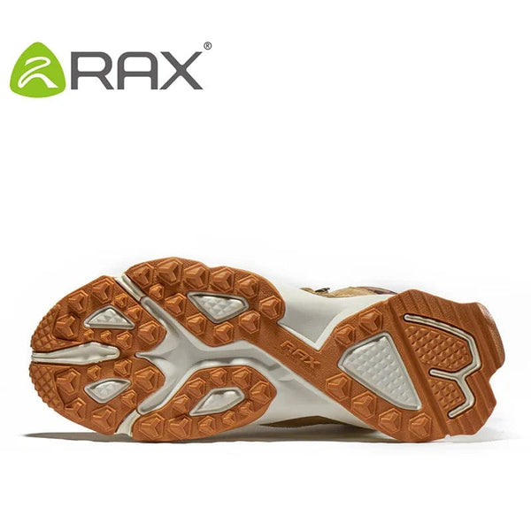 Planet Gates RAX Men Hiking Shoes Mid-top Waterproof Outdoor Sneaker Men Leather Trekking Boots Trail Camping Climbing Hunting Sneakers Women