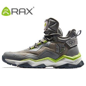 Planet Gates RAX Men Hiking Shoes Mid-top Waterproof Outdoor Sneaker Men Leather Trekking Boots Trail Camping Climbing Hunting Sneakers Women