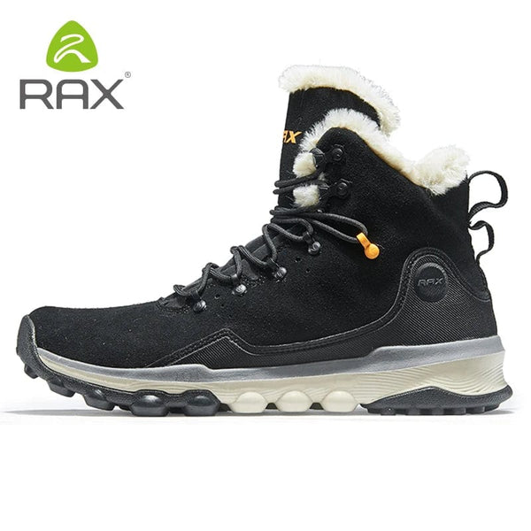 Planet Gates RAX Waterproof Hiking Shoes Men Winter Outdoor Sneakers for Men Snow Boots Plush Mountain Snowboots Outdoor Tourism Jogging Shoe
