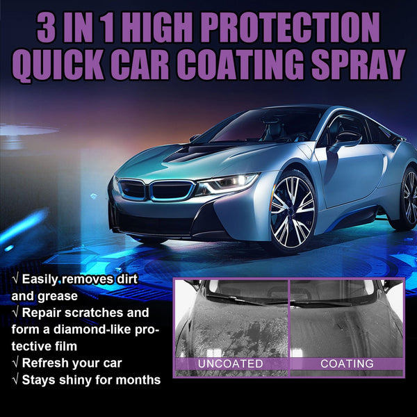 Planet Gates Rayhong 3-in-1 Coating Spray High Protection Fast Car Paint Spray Automatic Hand Paint Color Change Cleaning
