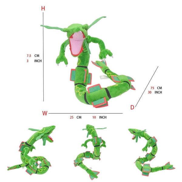 Planet Gates Rayquaza Sprigatito Pokemon Plush Doll Soft Animal Hot Toys Great Gift