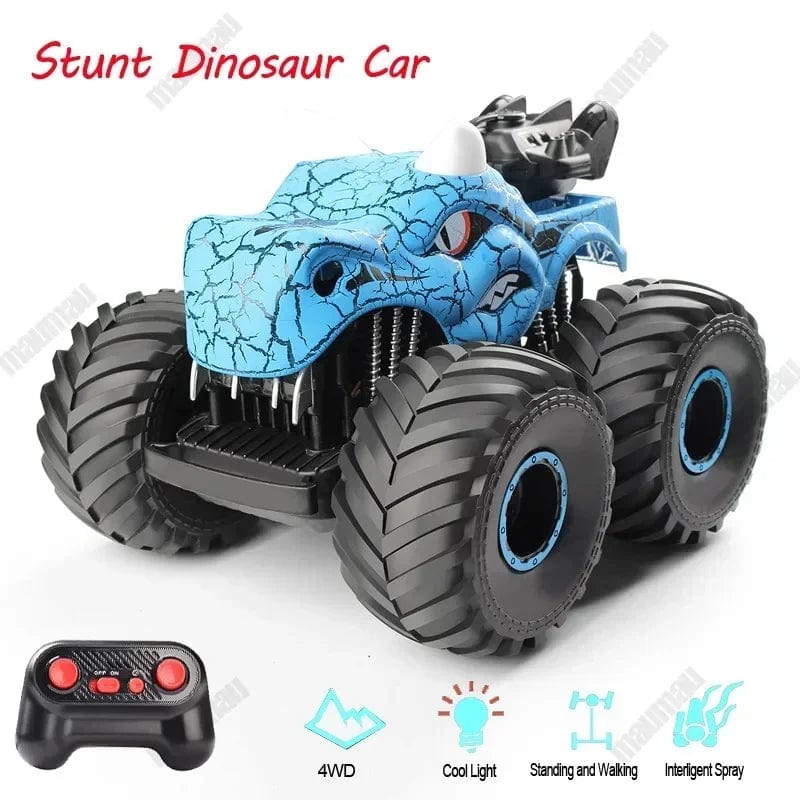 Planet Gates RC Car Zabawki dla dzieci Samochody zdalnie sterowane Stojak na zabawki dla dzieci ze światłami Spray Dinozaur Stunt Chińskie zabawki elektryczne dla chłopców