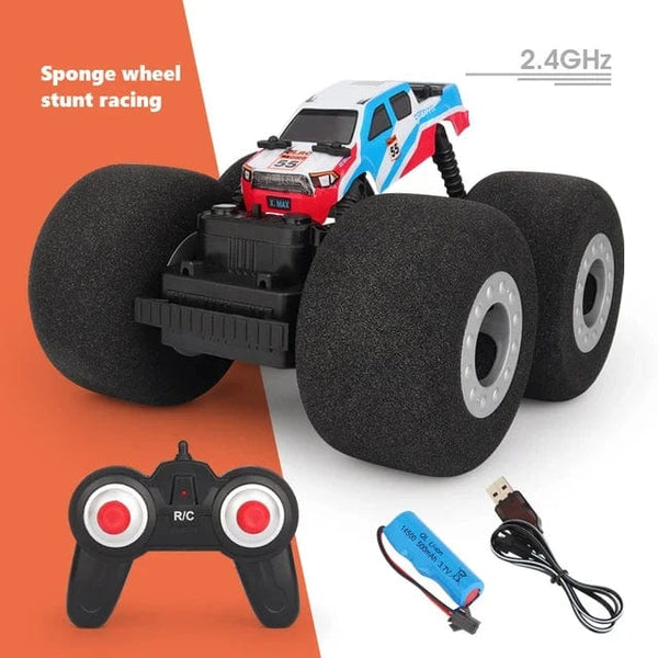 Planet Gates RC Car Stunt Drift Soft Big Sponge Tires Buggy Vehicle Model Radio Controlled Machine Remote Control Toys For Boys Gifts Indoor
