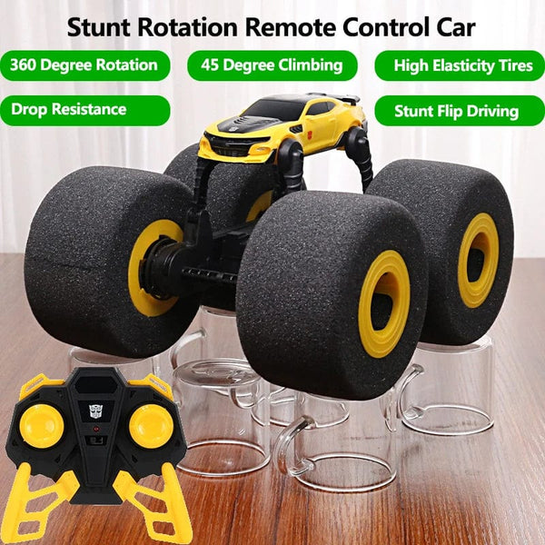 Planet Gates RC Car Stunt Drift Soft Big Sponge Tires Buggy Vehicle Model Radio Controlled Machine Remote Control Toys For Boys Gifts Indoor