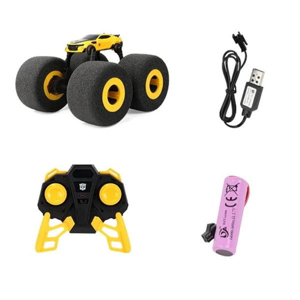 Planet Gates RC Car Stunt Drift Soft Big Sponge Tires Buggy Vehicle Model Radio Controlled Machine Remote Control Toys For Boys Gifts Indoor