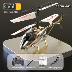 Planet Gates RC Helicopter 2.4GHZ 3.5 Channel Air Pressure Constant Height Light Remote Control Simulated Helicopter Toys Gift for Children