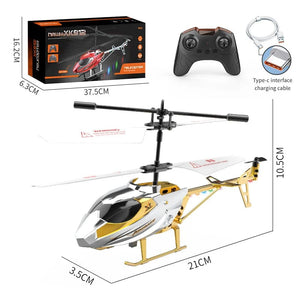 Planet Gates RC Helicopter 2.4GHZ 3.5 Channel Air Pressure Constant Height Light Remote Control Simulated Helicopter Toys Gift for Children