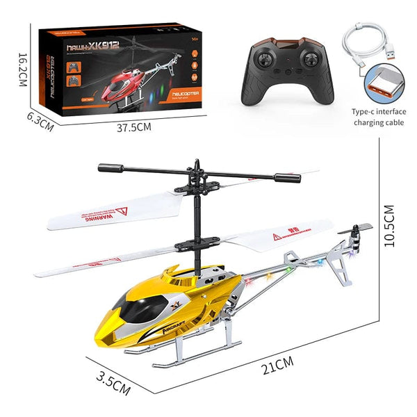 Planet Gates RC Helicopter 2.4GHZ 3.5 Channel Air Pressure Constant Height Light Remote Control Simulated Helicopter Toys Gift for Children