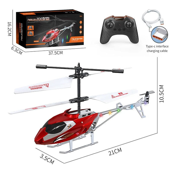 Planet Gates RC Helicopter 2.4GHZ 3.5 Channel Air Pressure Constant Height Light Remote Control Simulated Helicopter Toys Gift for Children