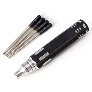 Planet Gates RC parts 4 in 1 1.5mm 2.0mm 2.5mm 3.0mm Hex Screwdriver Metal Tool Kit Set for RC Helicopter Car Airplane Drone Aircraft