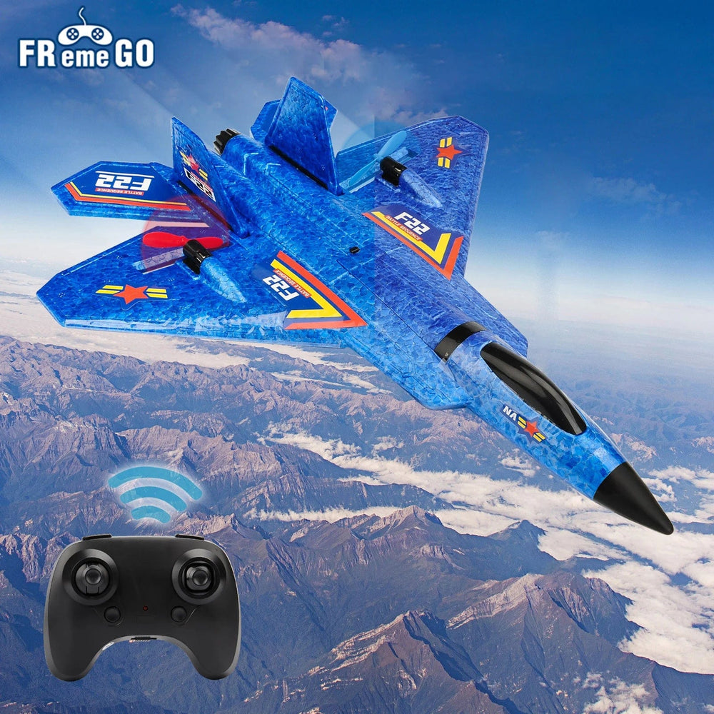 Planet Gates RC Plane F22 raptor Helicopter Remote Control aircraft 2.4G Airplane Remote Control EPP Foam plane Children toys