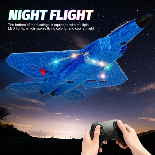 Planet Gates RC Plane F22 raptor Helicopter Remote Control aircraft 2.4G Airplane Remote Control EPP Foam plane Children toys