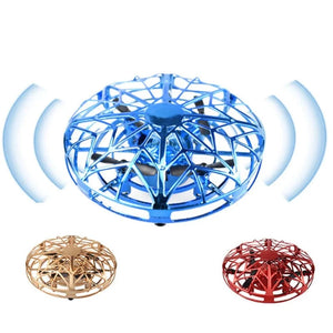 Planet Gates Rc Quadcopter Flying Helicopter Magic Hand UFO Ball Aircraft Sensing Mini Induction Drone Kids Electric Electronic Toy