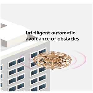 Planet Gates Rc Quadcopter Flying Helicopter Magic Hand UFO Ball Aircraft Sensing Mini Induction Drone Kids Electric Electronic Toy