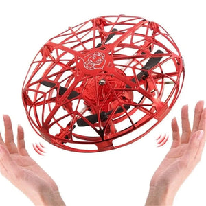 Planet Gates Rc Quadcopter Flying Helicopter Magic Hand UFO Ball Aircraft Sensing Mini Induction Drone Kids Electric Electronic Toy