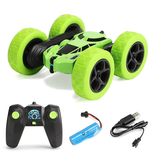 Planet Gates RC Stunt Car Children Double Sided Flip 2.4G Remote Control 360 Deree Rotation Off Road Drift RC Car Gifts For Kids Adults Boys