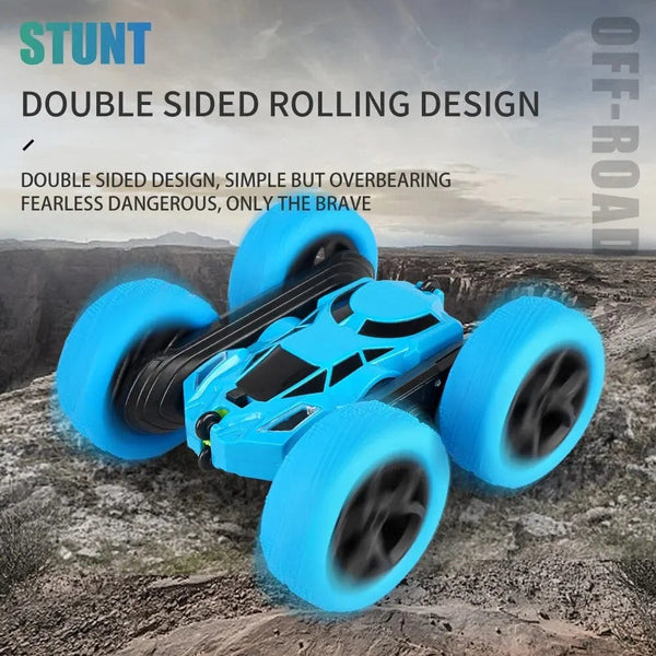 Planet Gates RC Stunt Car Children Double Sided Flip 2.4G Remote Control 360 Deree Rotation Off Road Drift RC Car Gifts For Kids Adults Boys