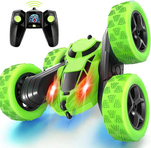 Planet Gates RC Stunt Car Children Double Sided Flip 2.4G Remote Control 360 Deree Rotation Off Road Drift RC Car Gifts For Kids Adults Boys
