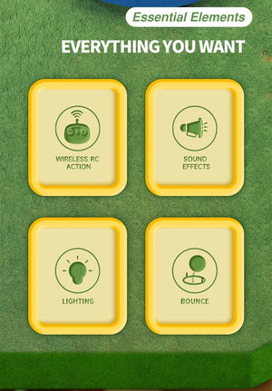 Planet Gates RC Toy 2.4G Super Battle Bumper Car Pop-up Doll Crash Bounce Ejection Light Children's Remote Control Toys Gift for Parenting