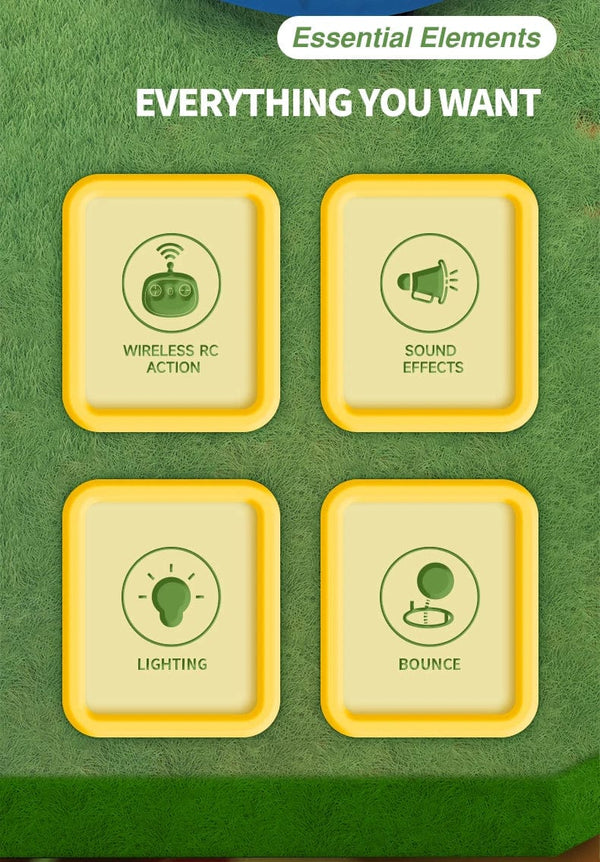 Planet Gates RC Toy 2.4G Super Battle Bumper Car Pop-up Doll Crash Bounce Ejection Light Children's Remote Control Toys Gift for Parenting