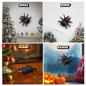 Planet Gates RC Toy Prank Simulation Spider Wall Climbing Remote Control Stunt Car Christmas Halloween Funk Toys Gifts for Adult and Children
