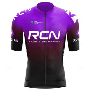 Planet Gates Rcn Fluorescent Green Cycling Sets Mountain Bike Uniform Summer Mans Cycling Jersey Set Road Bicycle Jerseys MTB Bicycle Wear