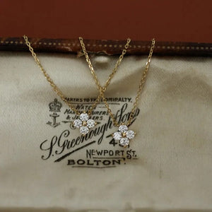 Planet Gates Real 925 Sterling Silver Fashion Sweet Zircon Flower Pendant Necklace For Women Wedding Party Fine S925 Jewelry