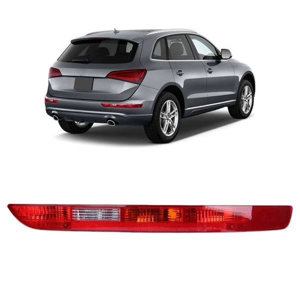 Planet Gates Rear Tail Bumper Light Fog Lamp 4 Holes Compatible For Audi Q5 2009-2017 8R0945096 8R0945095 (Without Wiring Harness)