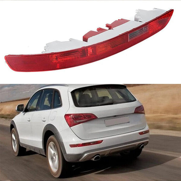 Planet Gates Rear Tail Bumper Light Fog Lamp 4 Holes Compatible For Audi Q5 2009-2017 8R0945096 8R0945095 (Without Wiring Harness)