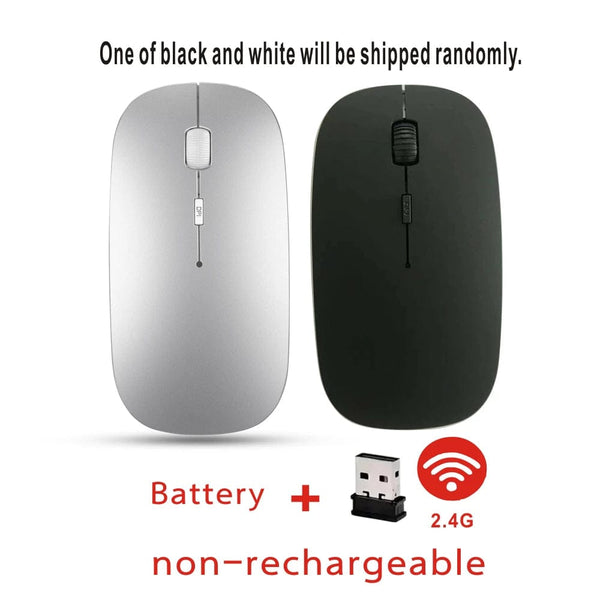 Planet Gates Rechargeable Bluetooth Mouse Wireless Dual Mode 5.2  Silent Computer  gaming  Ergonomic Mouse 2.4 USB for PC Laptops