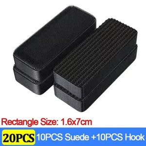 Planet Gates Rectangle-20pcs Carpet Fixing Stickers 100/2pcs Double High Adhesive Car Fixed Patches Non-slip Mat Home Floor Foot Mats Non-slip Grip Tapes New