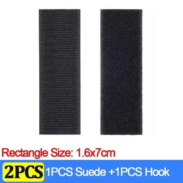 Planet Gates Rectangle-2pcs Carpet Fixing Stickers 100/2pcs Double High Adhesive Car Fixed Patches Non-slip Mat Home Floor Foot Mats Non-slip Grip Tapes New