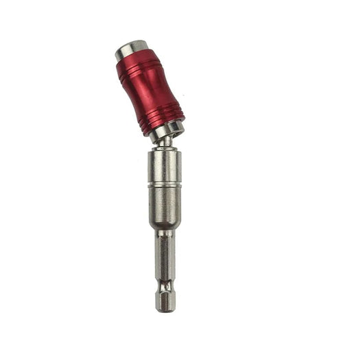 Planet Gates Red 1/4 "Hex Magnetic Ring Screwdriver Bits Drill Hand Tools Drill Bit Extension Rod Quick Change Holder Drive Guide Screw Drill Tip