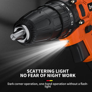 Planet Gates Red-1 Battery / UNITED KINGDOM DayPlus 21V Cordless Power Drill, 3/8" Handheld Screwdriver Drill Set with 25+1 Torque Setting,1.5AH Li-ion Battery&Fast Charger