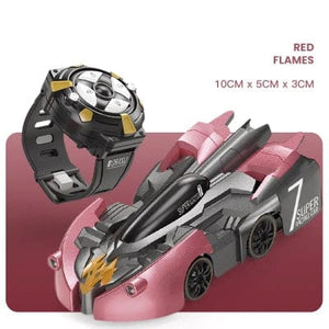 Planet Gates Red 1 boxed 2.4G Anti Gravity Wall Climbing RC Car Electric 360 Rotating Stunt RC Car Antigravity Machine Auto Toy Cars with Remote Control